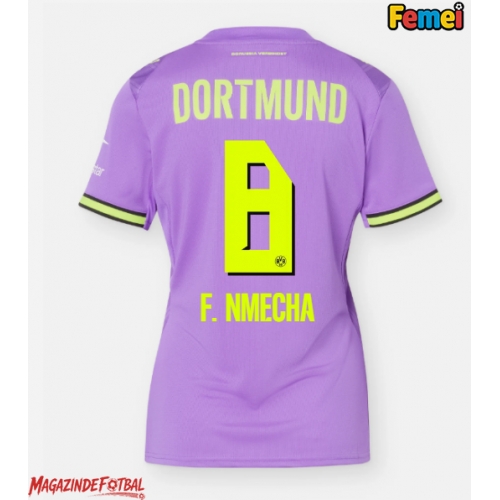 Borussia Dortmund Felix Nmecha #8 Tricou Fotbal Replică 2026-27 Femei Treilea Borussia Dortmund Felix Nmecha #8 Tricou Fotbal Replică 2026-27 Femei Treilea